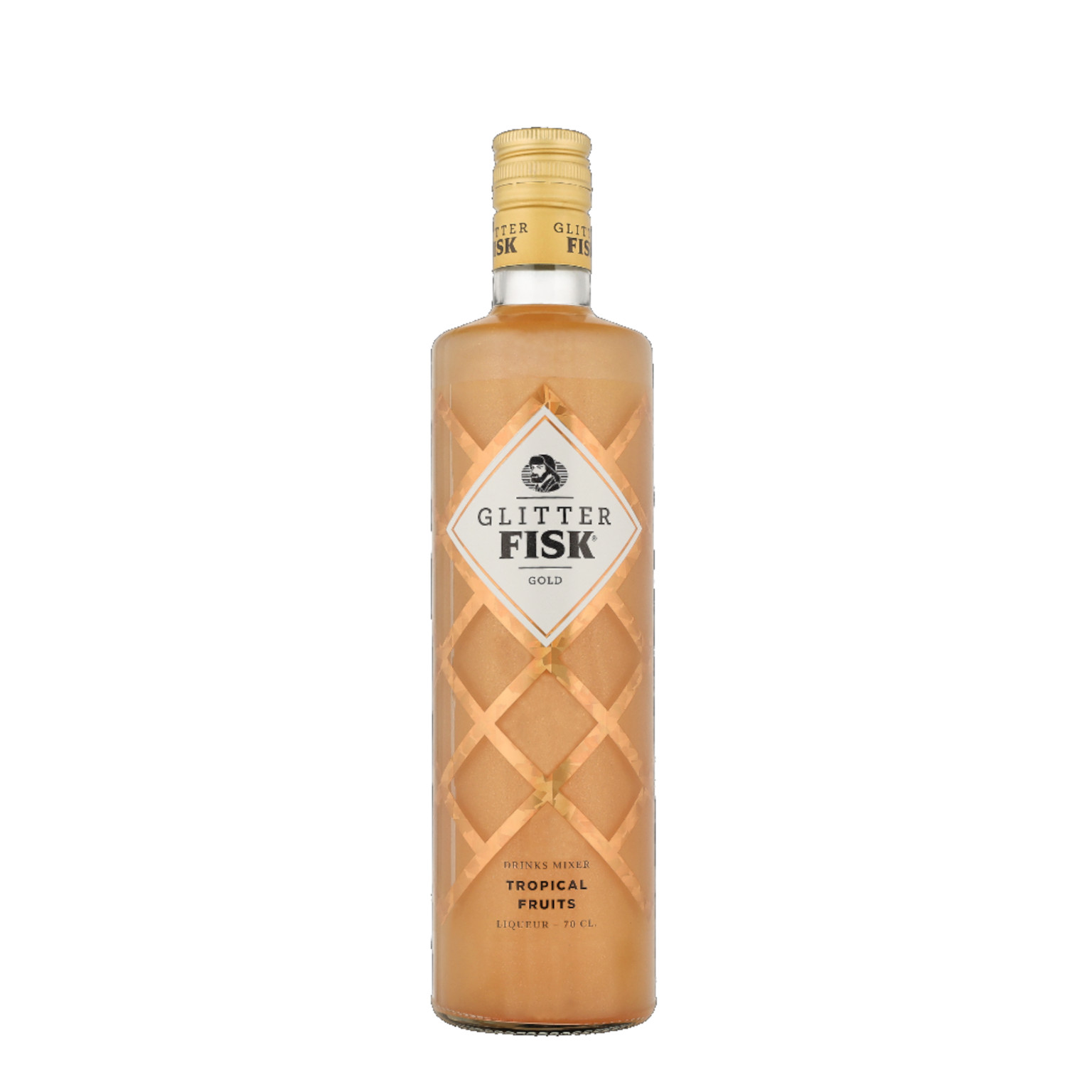 Glitter Fisk Gold 0.7L (15% Vol.)