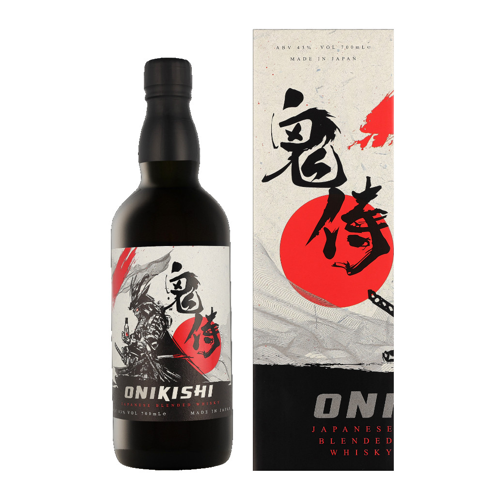 Onikishi Blended Whisky + GB 0.7L (43% Vol.)