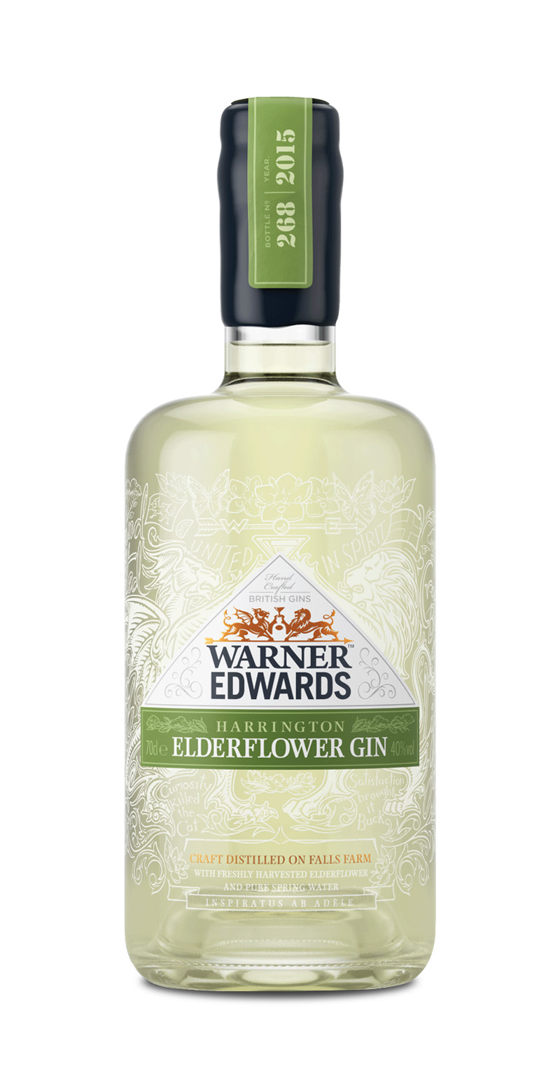 Warner Edwards Elderflower Gin 0,7L (40% Vol.)