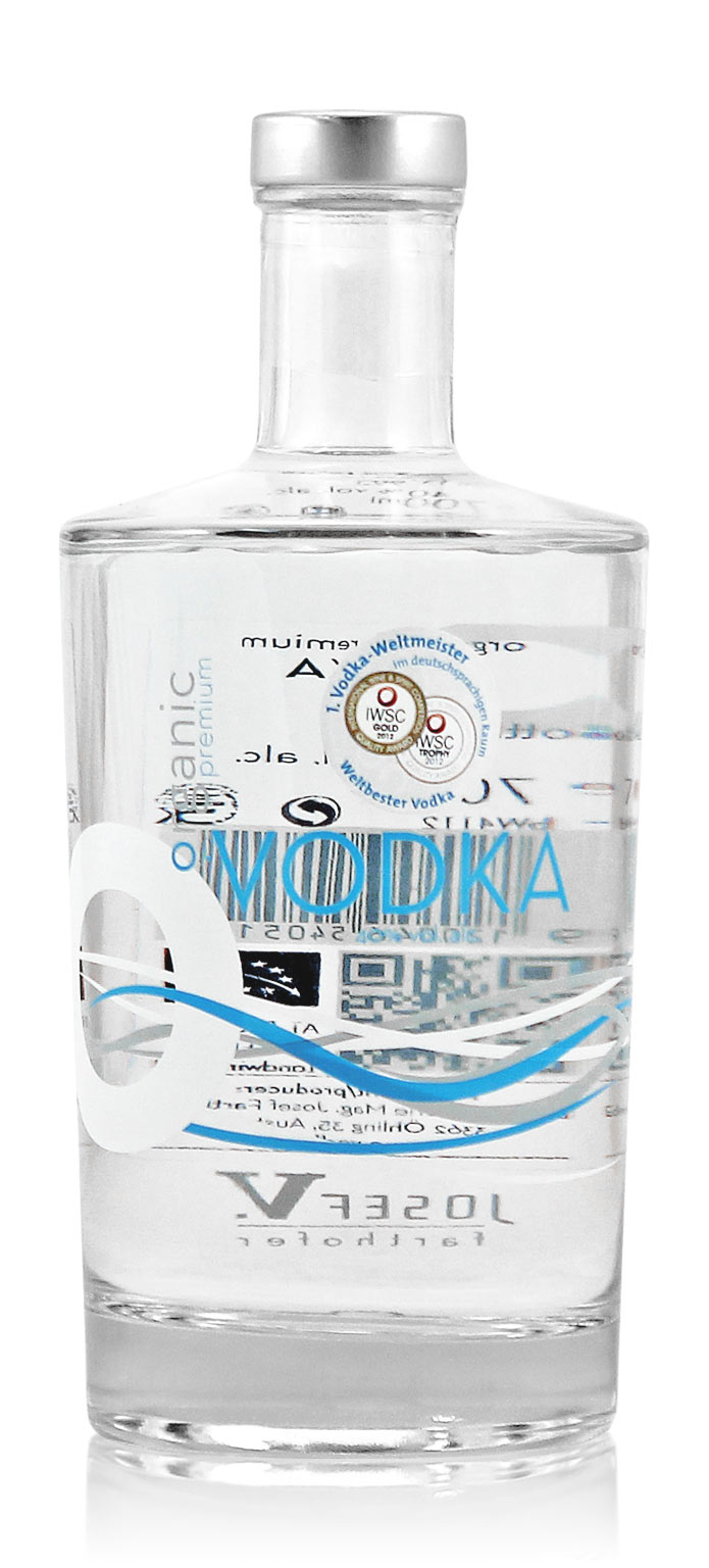 Organic Premium Vodka (O-Vodka) by Farthofer 0.7L (40% Vol.) (organic)