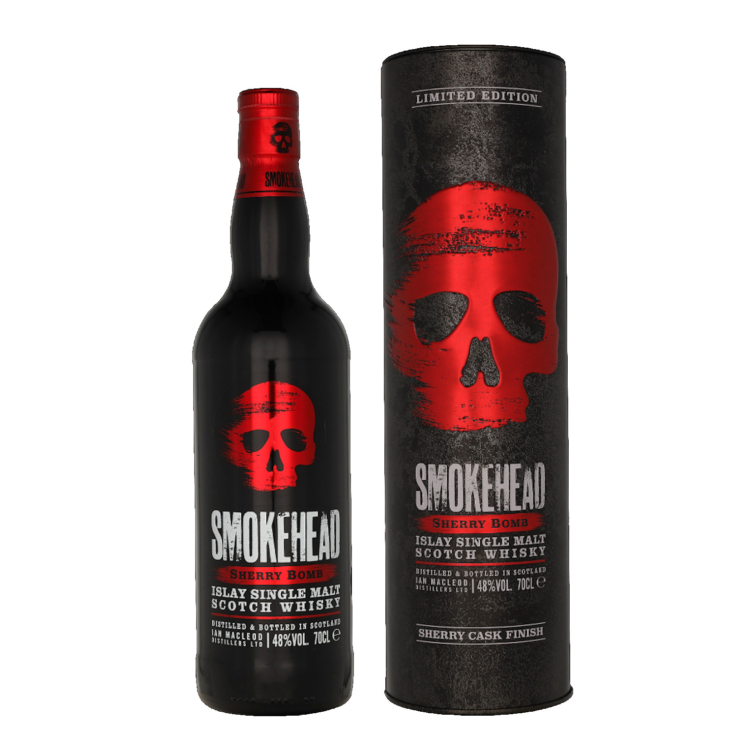 Smokehead Sherry Cask Blast + GP 0,7L (48% Vol.)