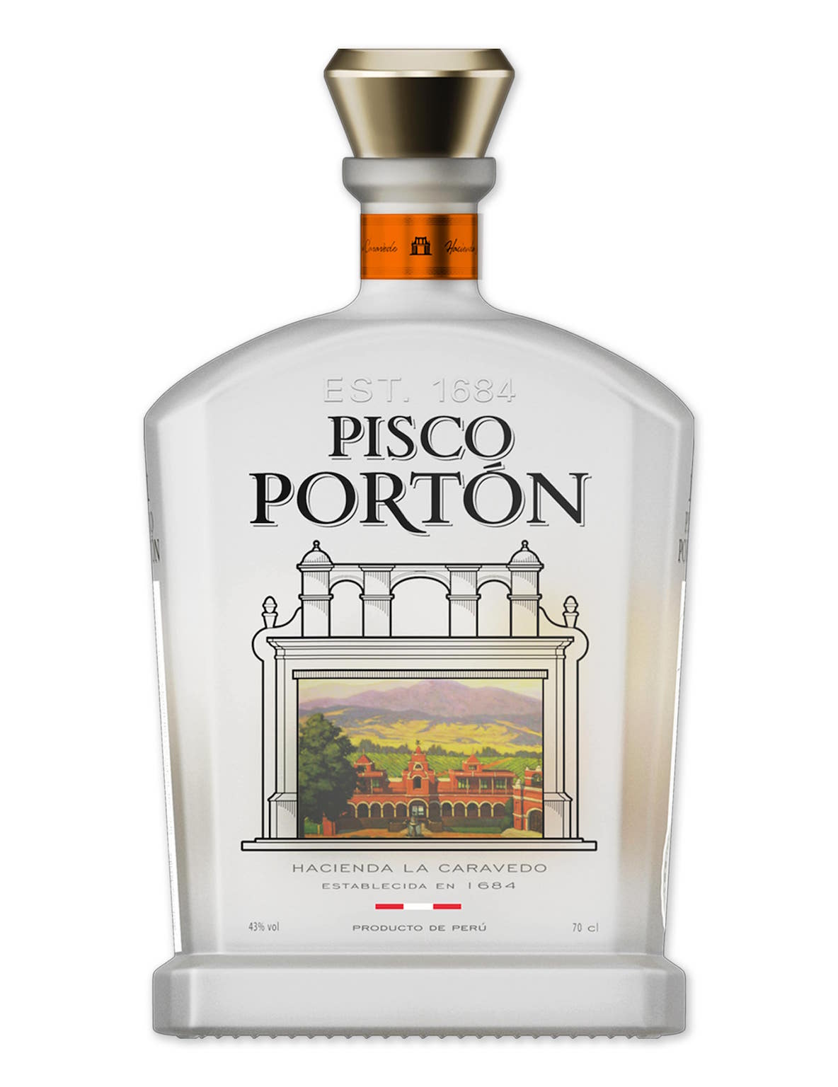 Pisco Portón Torontel 0,7L (43% Vol.)