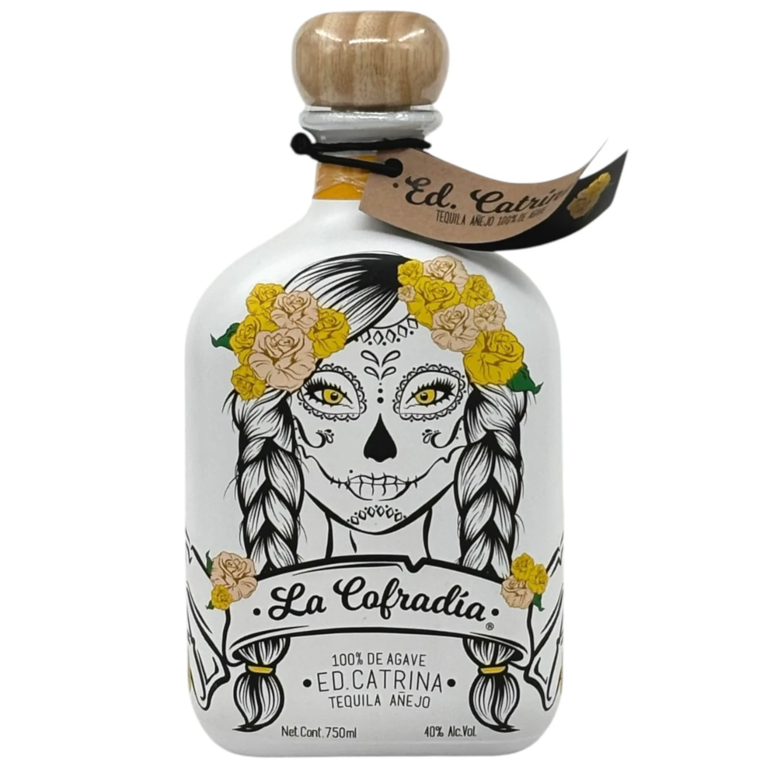 La Cofradia Edition Catrina Anejo Tequila 0.7L (40% Vol.)