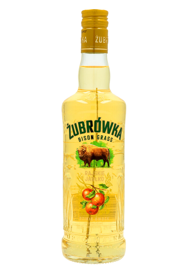 Zubrowka Bison Grass Rajskie Jabklo 'Appel' 0.5L (32% Vol.)