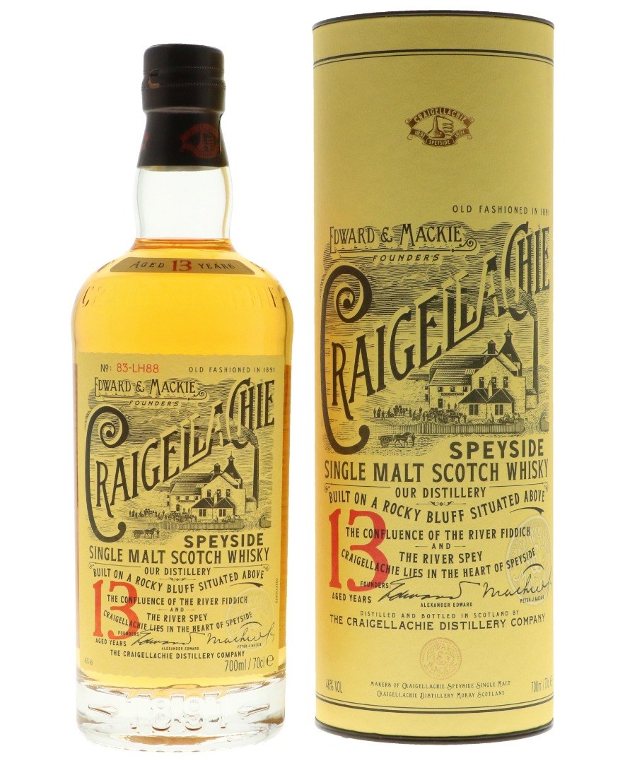 Craigellachie 13 Jahre 0.7L (46% Vol.) with GB