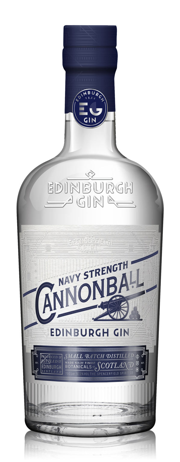 Edinburgh Cannonball Gin 0,7L (57,2% Vol.)