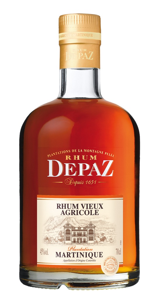 Depaz Vieux Agricole Plantation Rum 0,7L (45% Vol.)