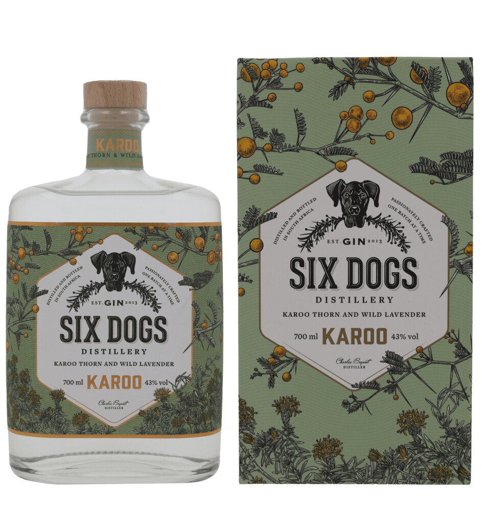 Six Dogs Karoo + GB 0.7L (43% Vol.)