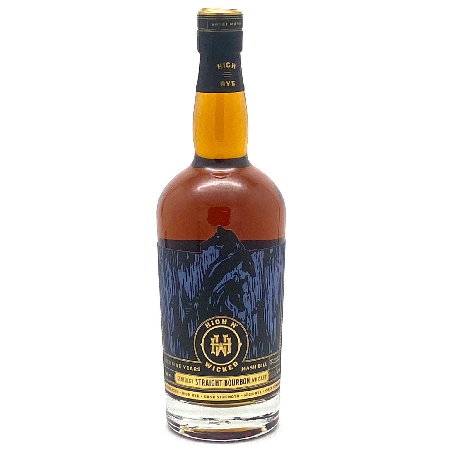 High N' Wicked Cask Strength Bourbon Whiskey 0.7L (62.6% Vol.)