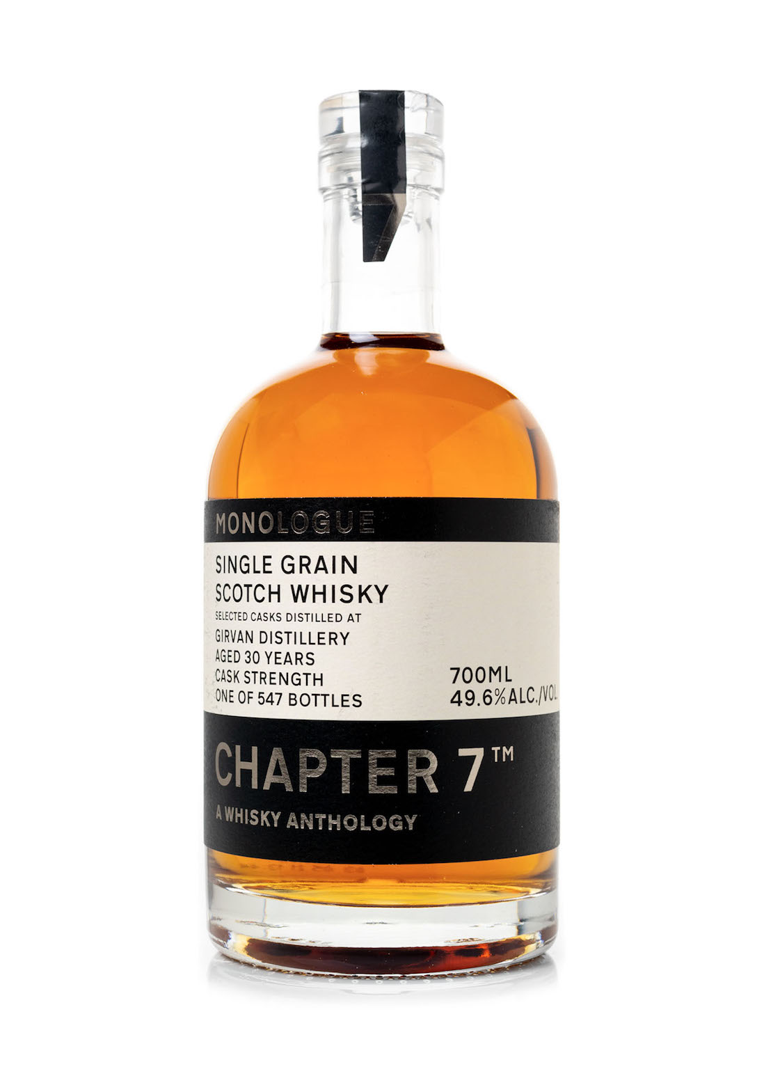 Chapter 7 Monologue Girvan 1991 Single Grain Scotch Whisky 0.7L (51.4% Vol.)