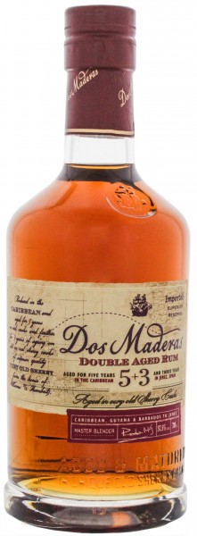 Dos Maderas Añejo PX 5+3 Rum 0,7L (37,5% Vol.)