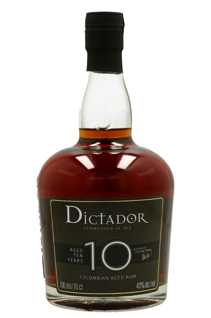 Dictador 10 Years Rum 0,7L (40% Vol.)