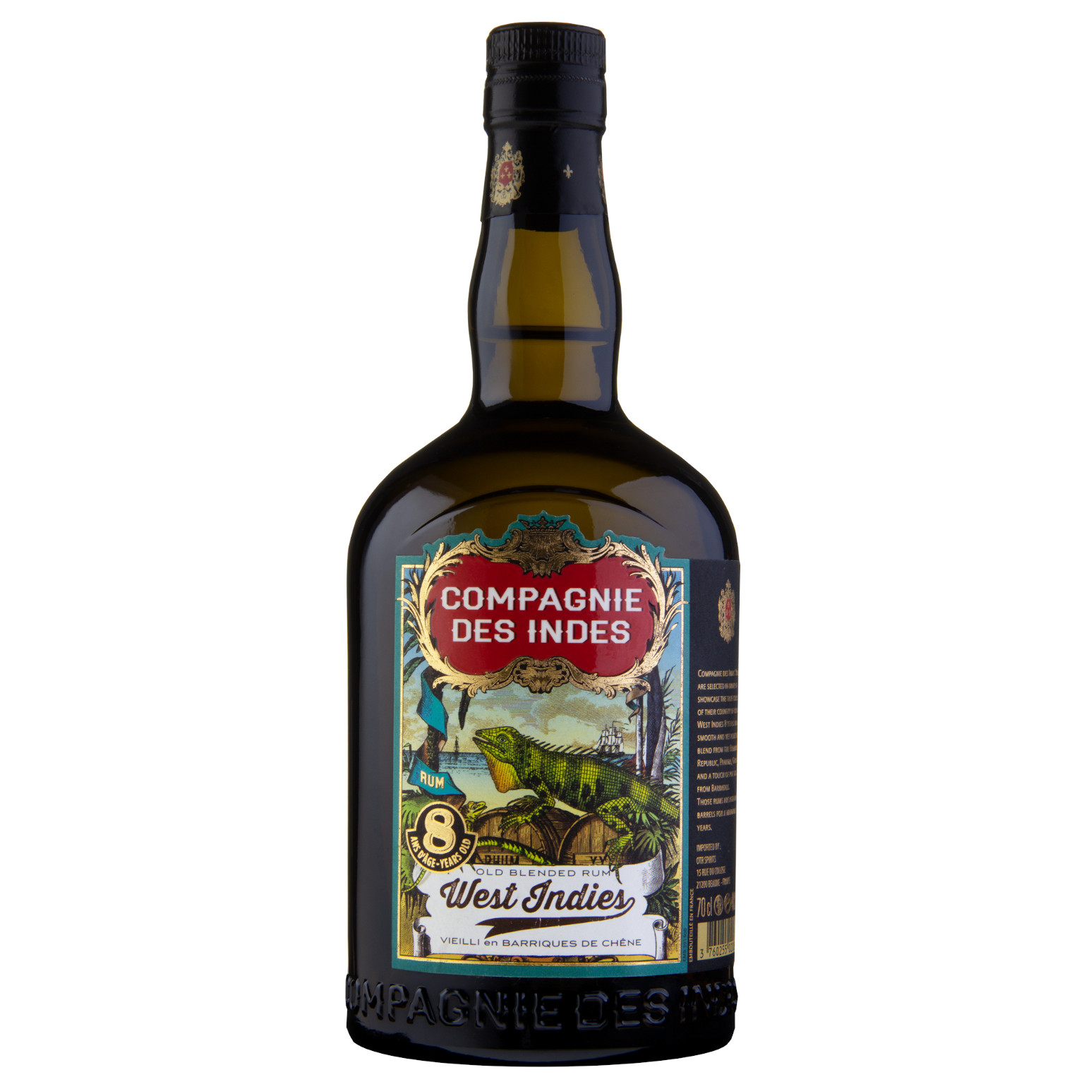 Compagnie des Indes 8 YO West Indies Rum 0,7L (40% Vol.)