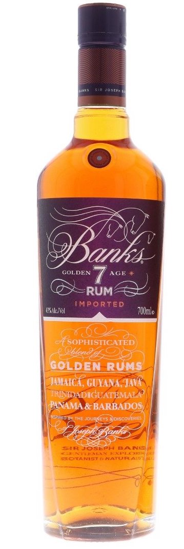 Banks 7 Jahre Golden Age Rum 0,70L (43% Vol.)