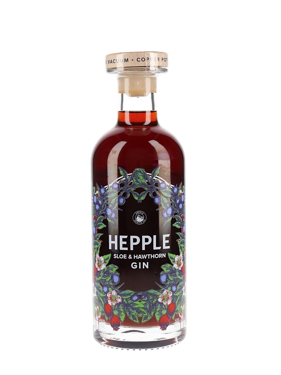 Hepple Sloe and Hawthorn Gin 0,5L (30% Vol)
