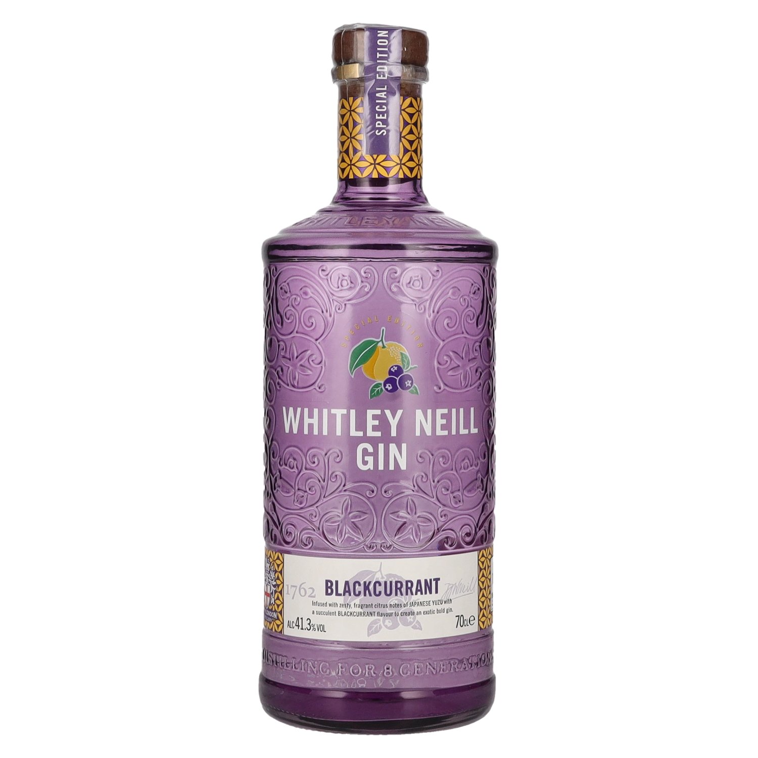 Whitley Neill Blackcurrant Gin 0,7L (41,3% Vol.)
