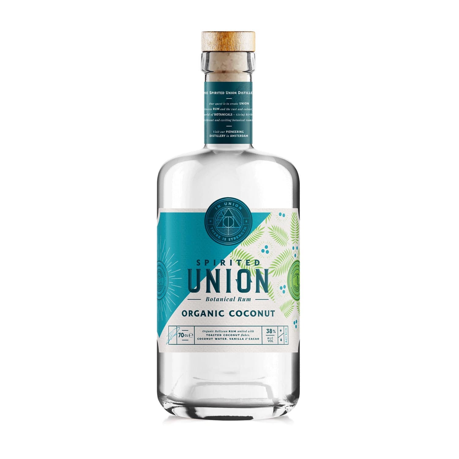 Spirited Union Organic Coconut Botanical Rum 0.7L (38% Vol.)