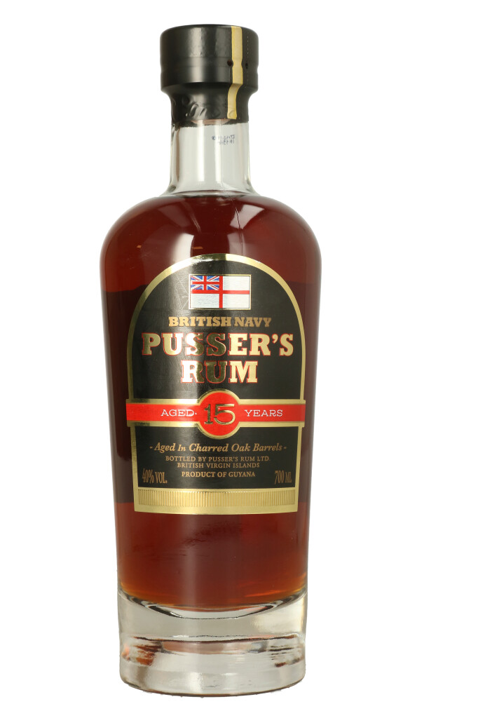 Pusser's 15 Years + GB 0.7L (40% Vol.)