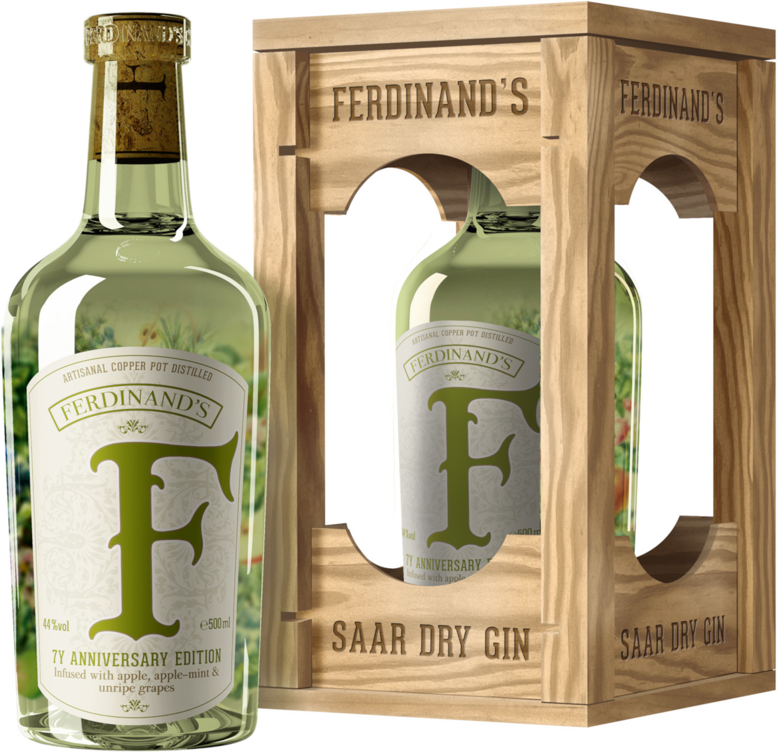 Ferdinand’s 7Y Anniversary Edition Gin 0,5L (44% Vol.)