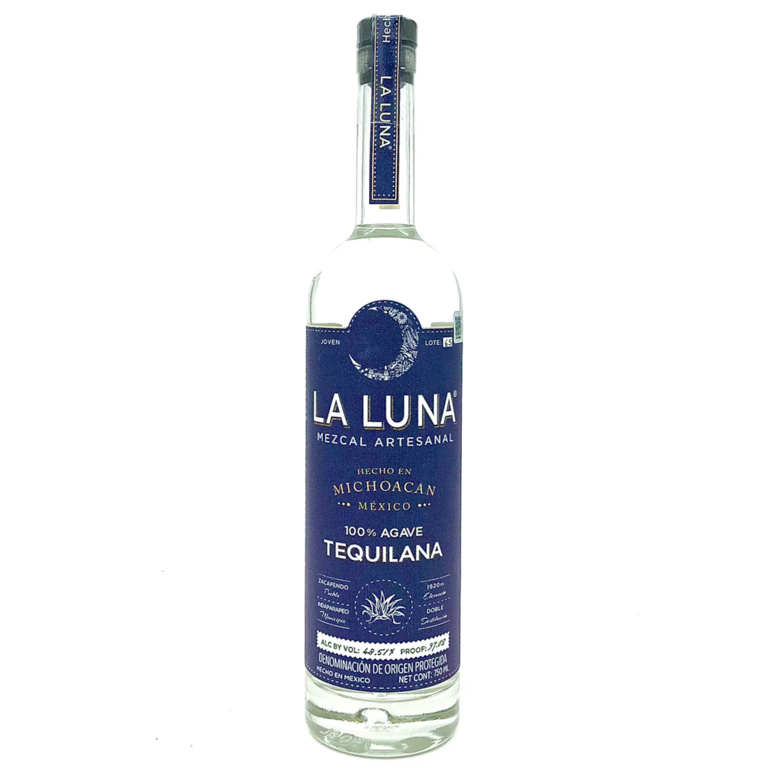 La Luna Mezcal Tequilana 0.7L (48.51% Vol.)