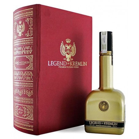 Legend of Kremlin Gold Vodka + Red Book 0,7L (40% Vol.)