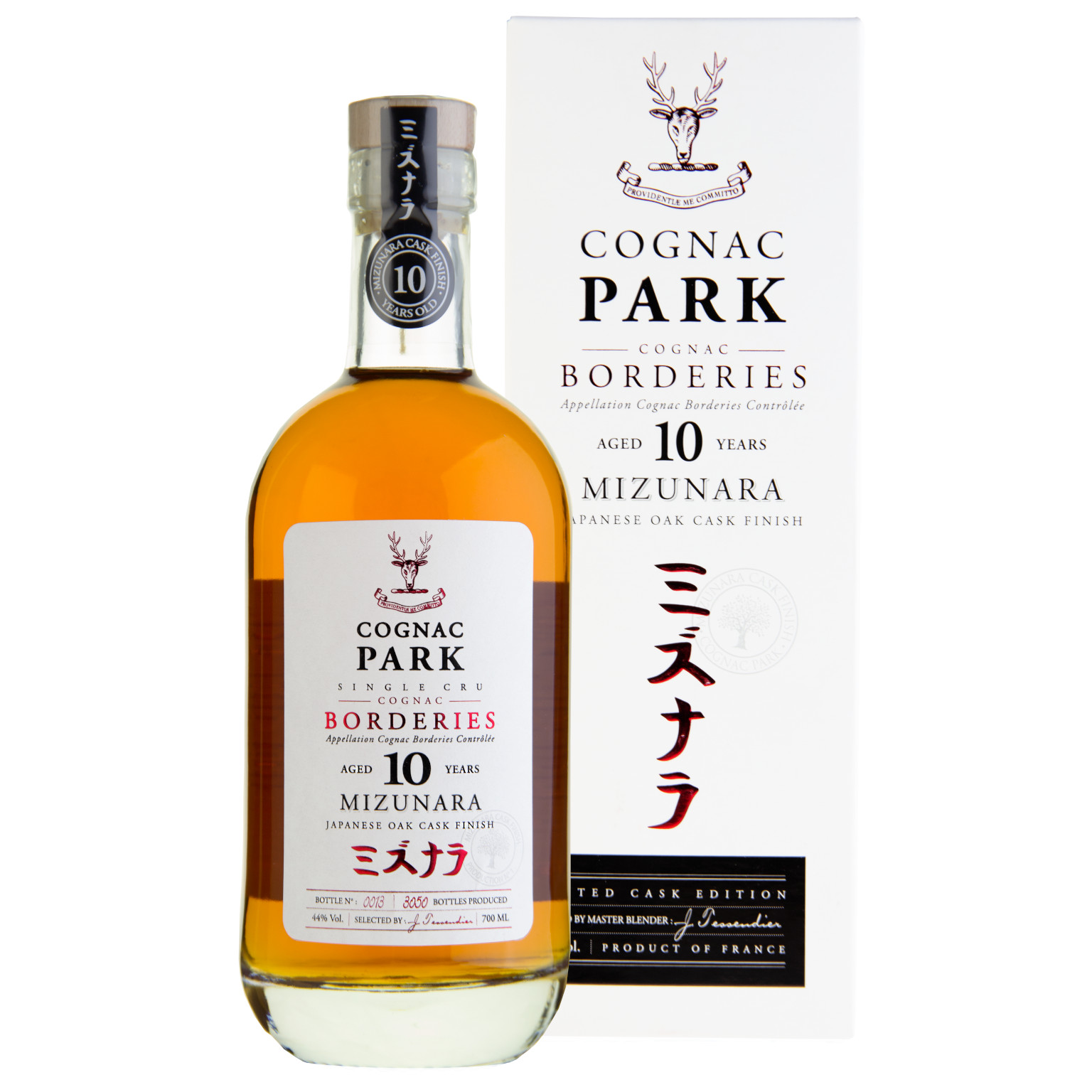 Cognac Park Borderies 10 Jahre Mizunara Cask Finish 0.7L (44% Vol.)