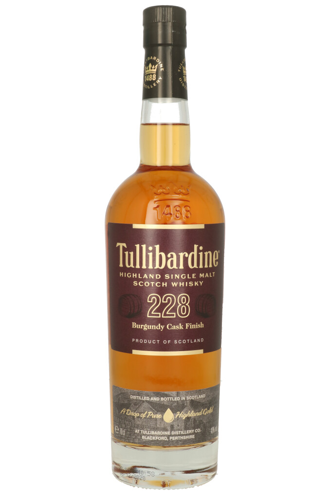 Tullibardine Burgundy 228 + GB 0.7L (43% Vol.)