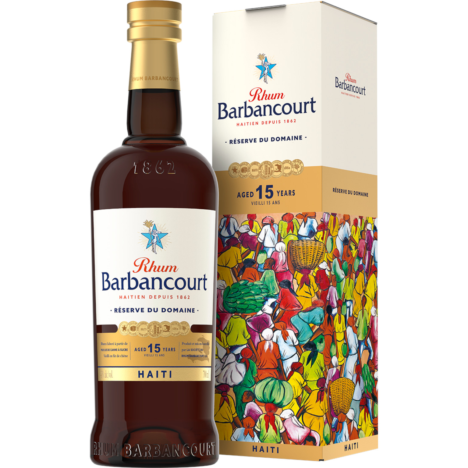 Rhum Barbancourt Réserve du Domaine 15 YO 0.7L (43% Vol.)