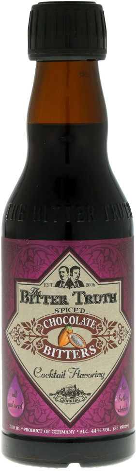 The Bitter Truth Chocolate Bitters 0,2L (44% Vol.)