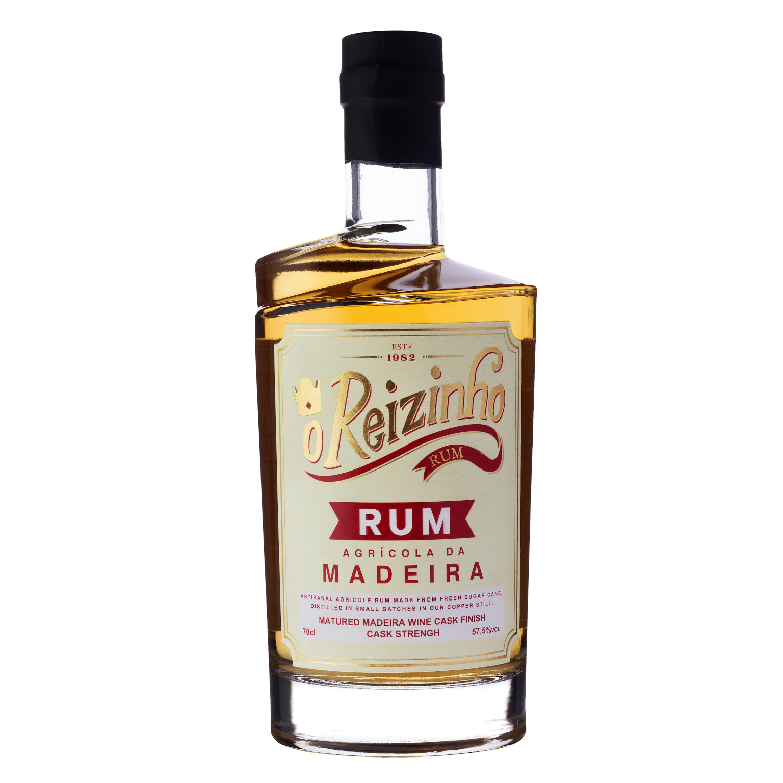 O Reizinho Dourado Madeira Cask Strengh Rum 0.7L (57.5% Vol.)