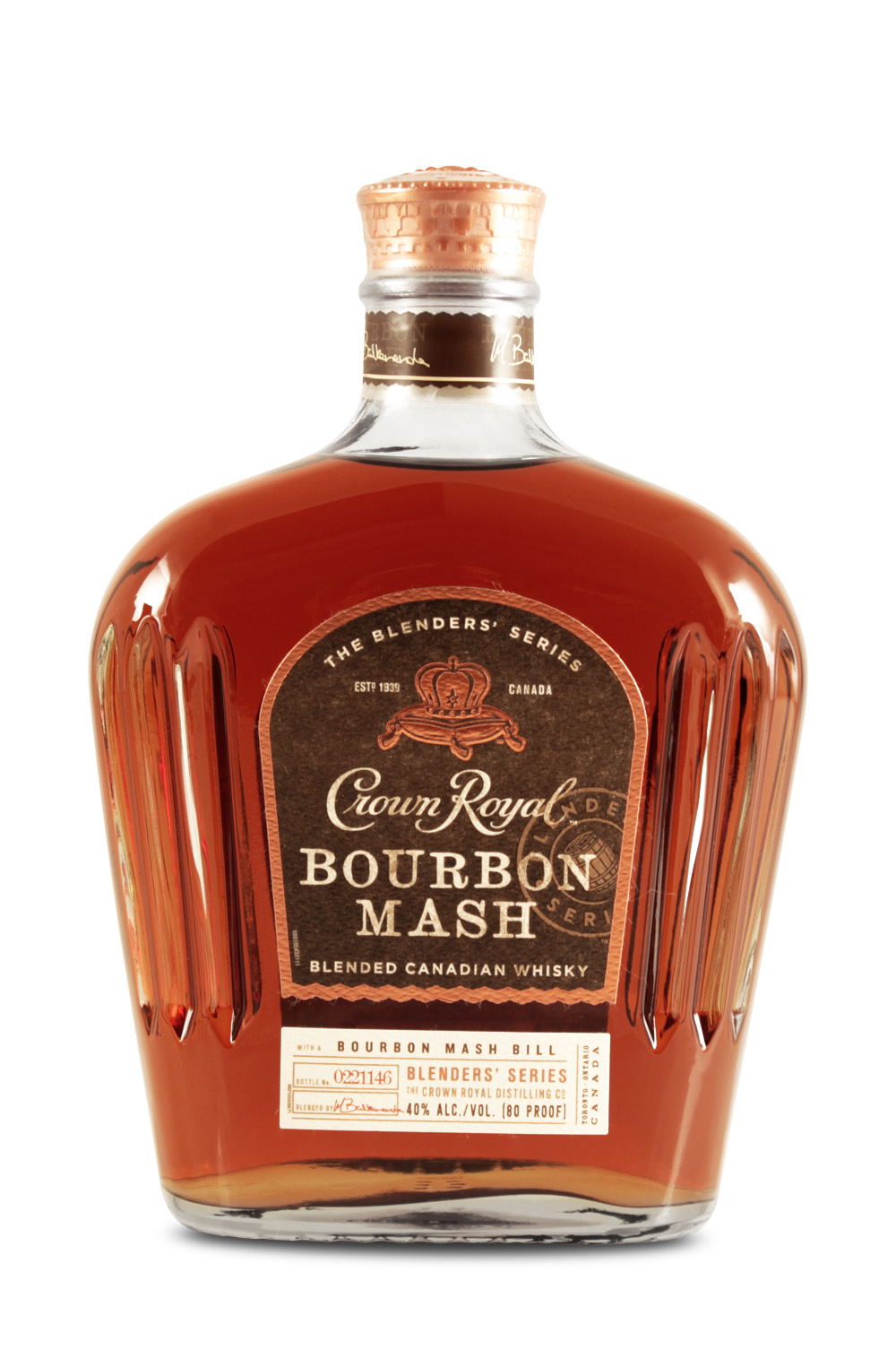 Crown Royal Bourbon Mash Canadian Whisky 0.7L (40% Vol.)