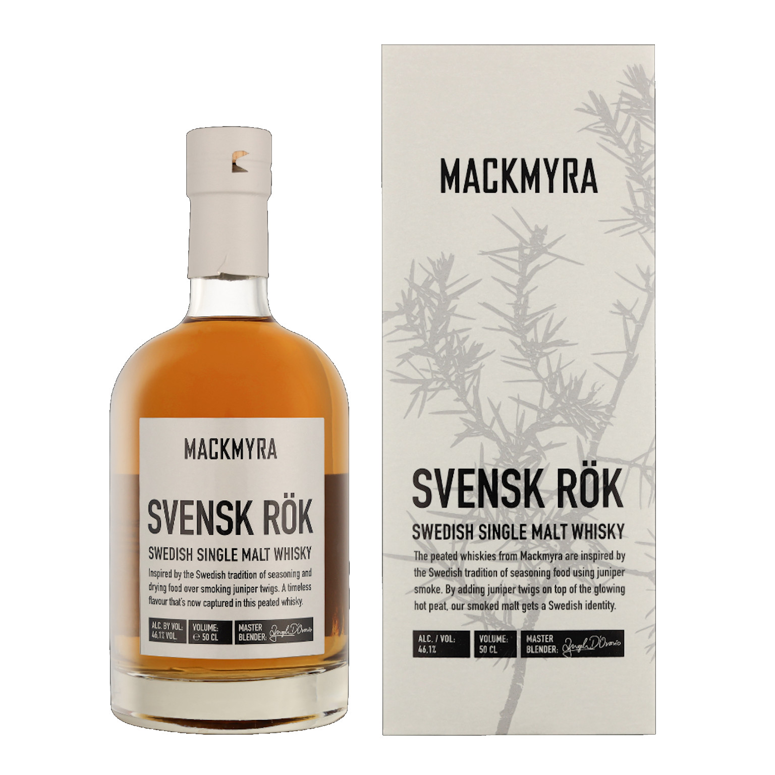 Mackmyra Svensk Rök + GP 0.5L (46.1% Vol.)