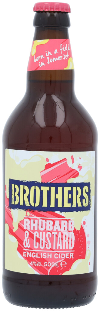 Brothers Cider Rhubarb Vanilla 0.5L (4% Vol.)