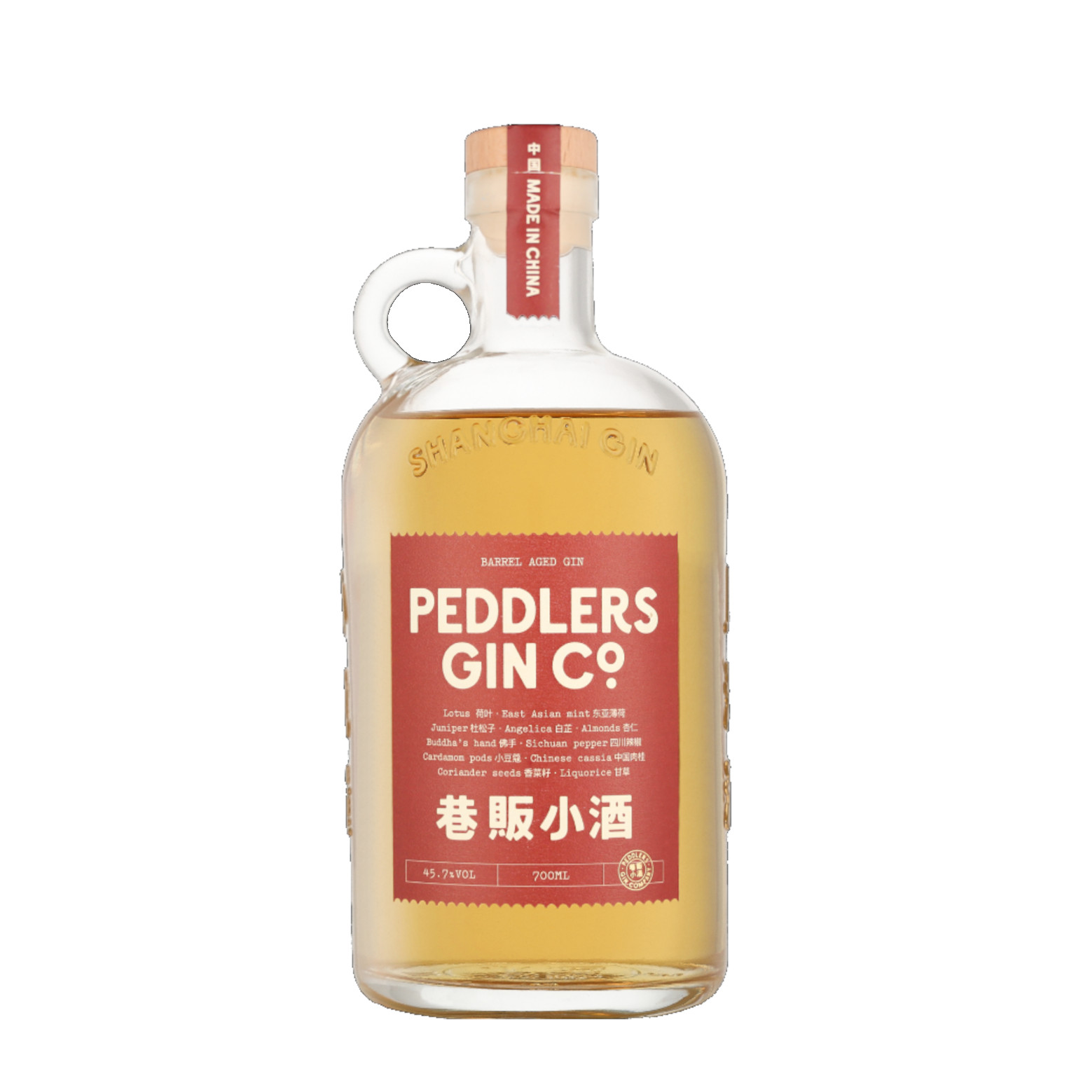Peddlers Barrel Aged Gin 0.7L (45.7% Vol.)