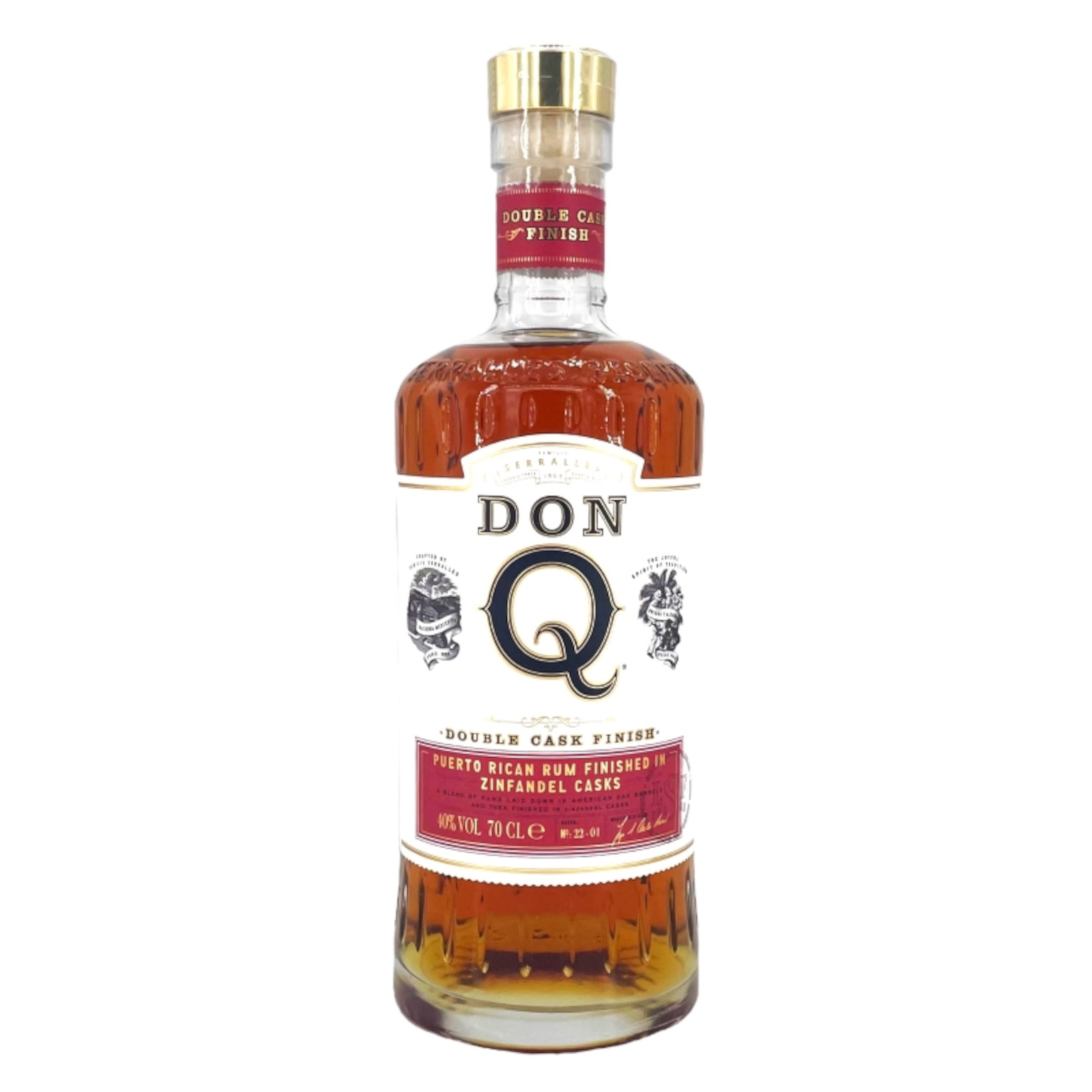Don Q Double Aged  Zinfandel Cask Finish 0.7L (40% Vol.)