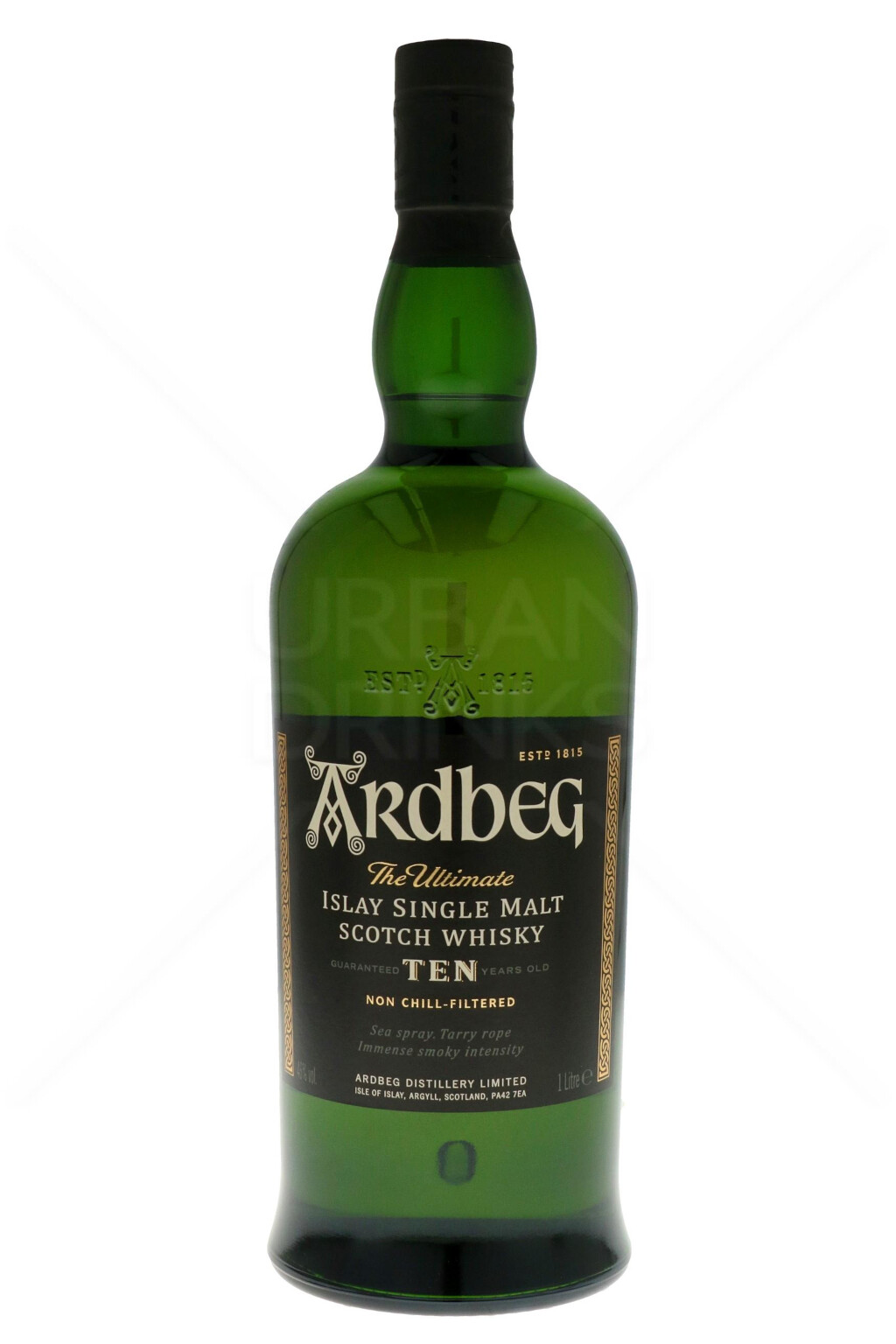Ardbeg 10 Years Scotch Malt Whisky 1,0L (46% Vol.)
