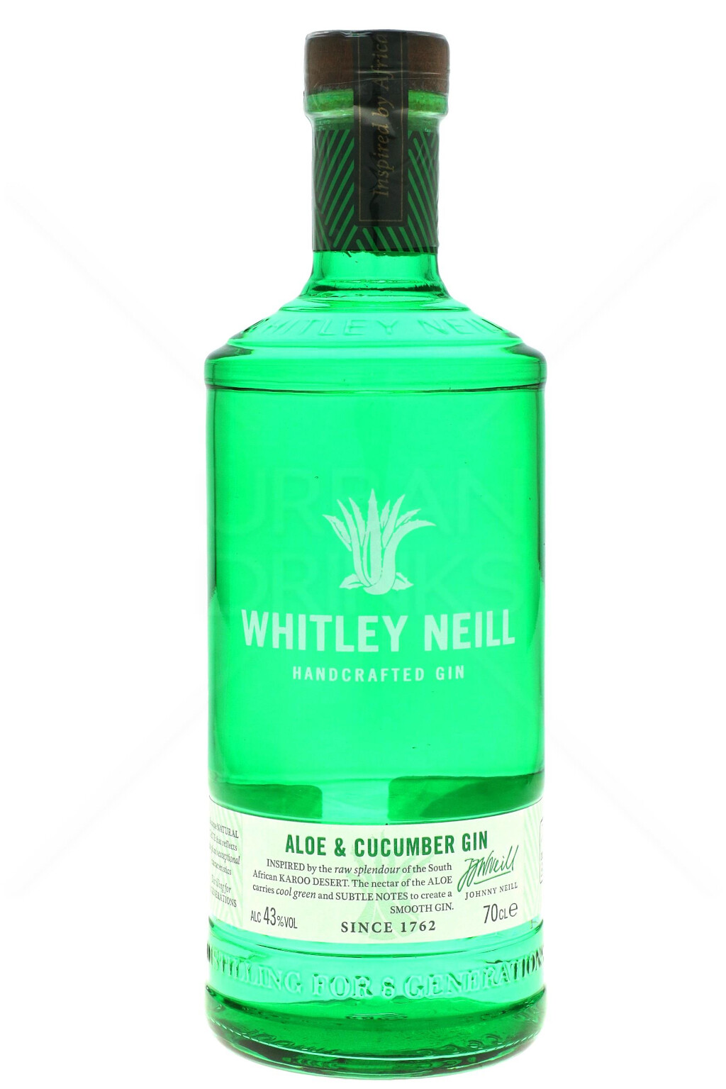 Whitley Neill Aloe & Cucumber Gin 0,7L (43% Vol.)