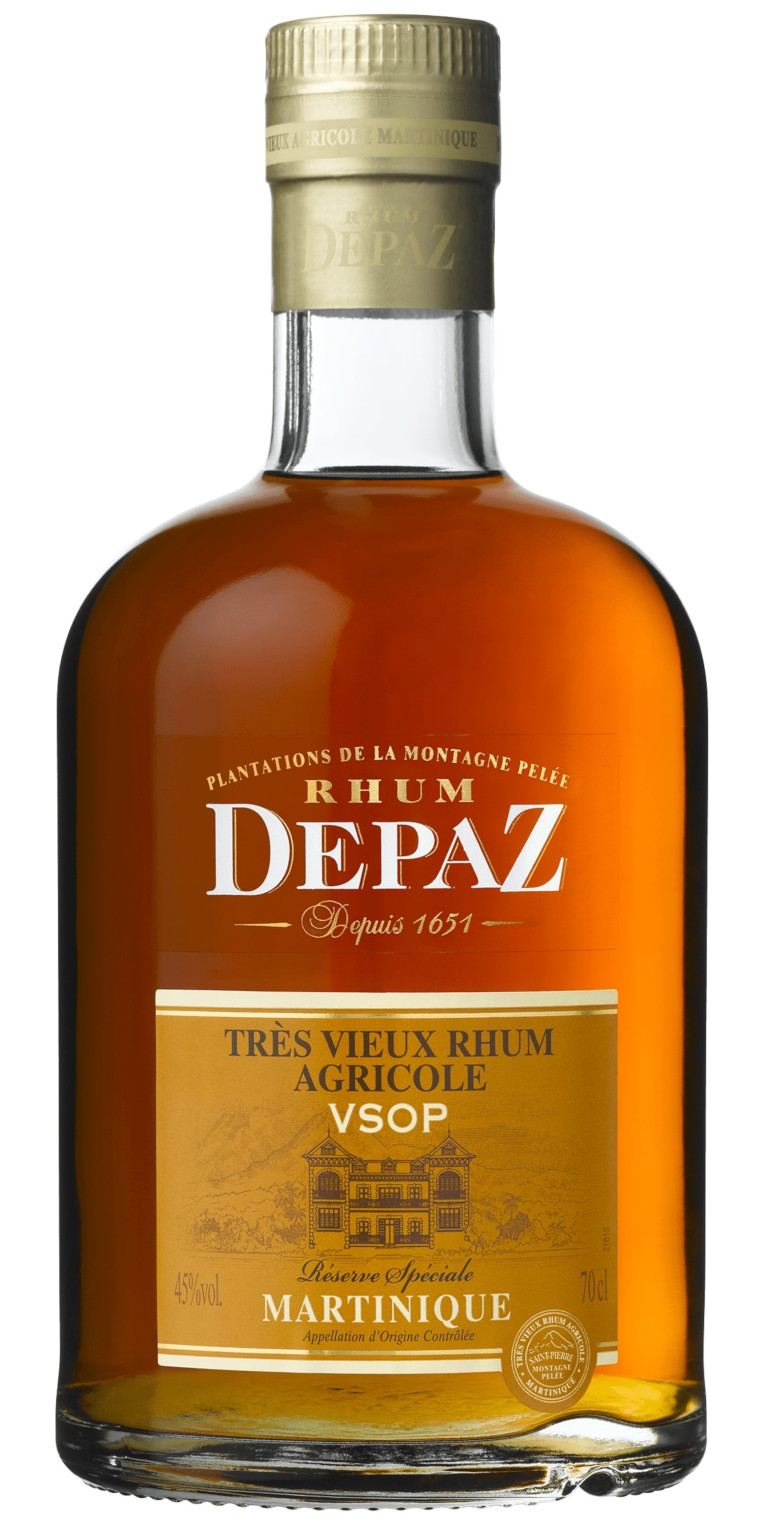 Depaz VSOP Tres Vieux Rum 0,7L (45% Vol.)