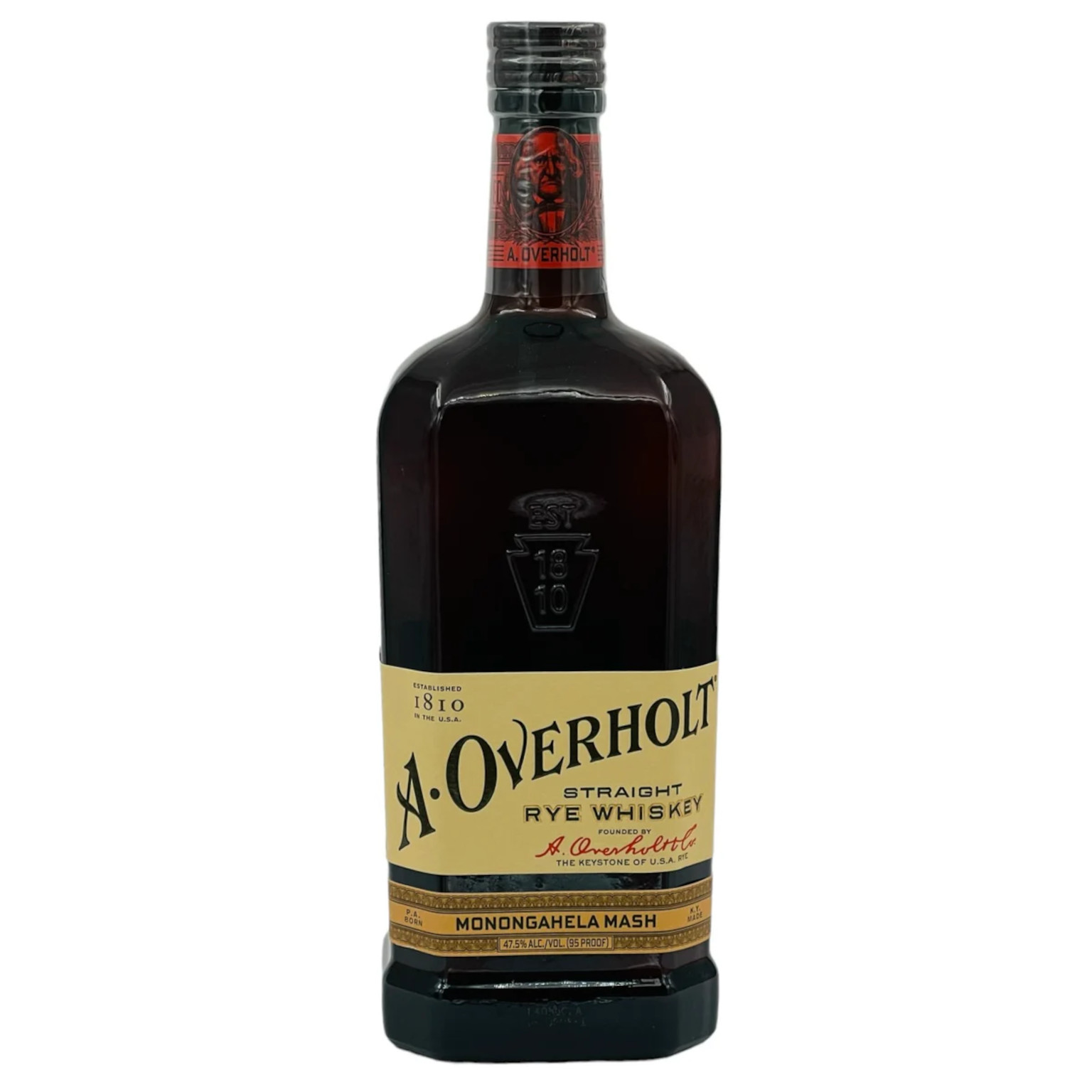 A. Overholt Monongahela Rye Whiskey 0,7L (47,5% Vol.)