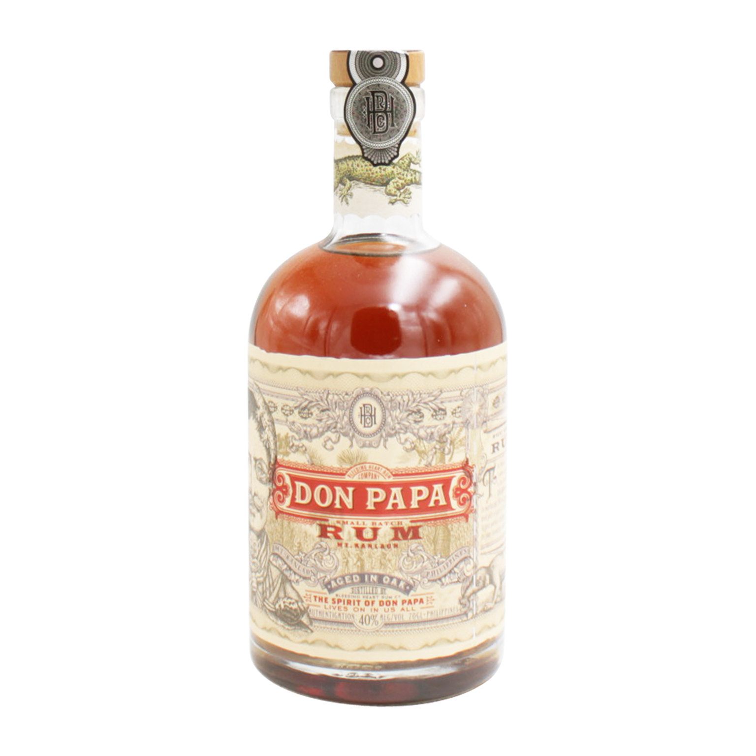 Don Papa Small Batch 7 YO Rum 0.7L (40% Vol.) without giftbox