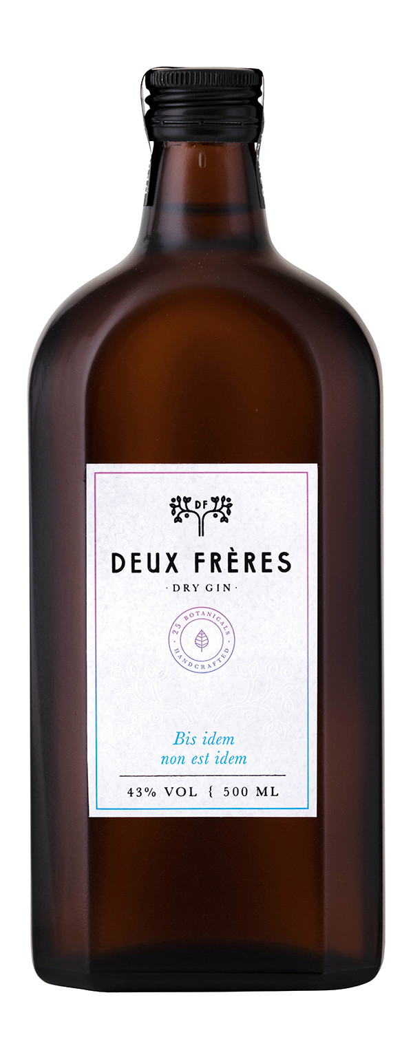 Deux Frères Dry Gin 0.5L (43% Vol.)