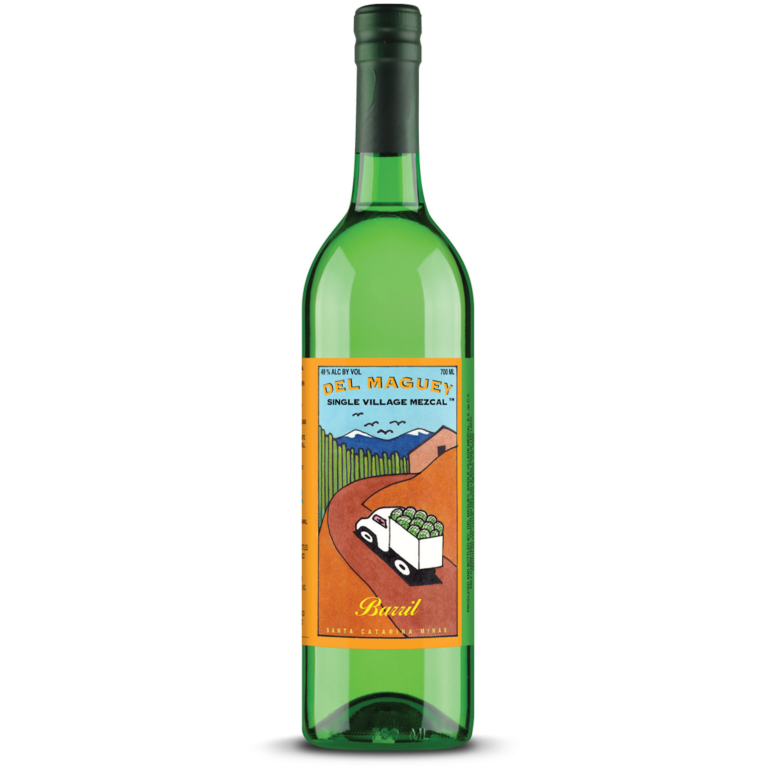Del Maguey Santa Catarina Minas Barril Single Village Mezcal 0,7L (49% Vol.)