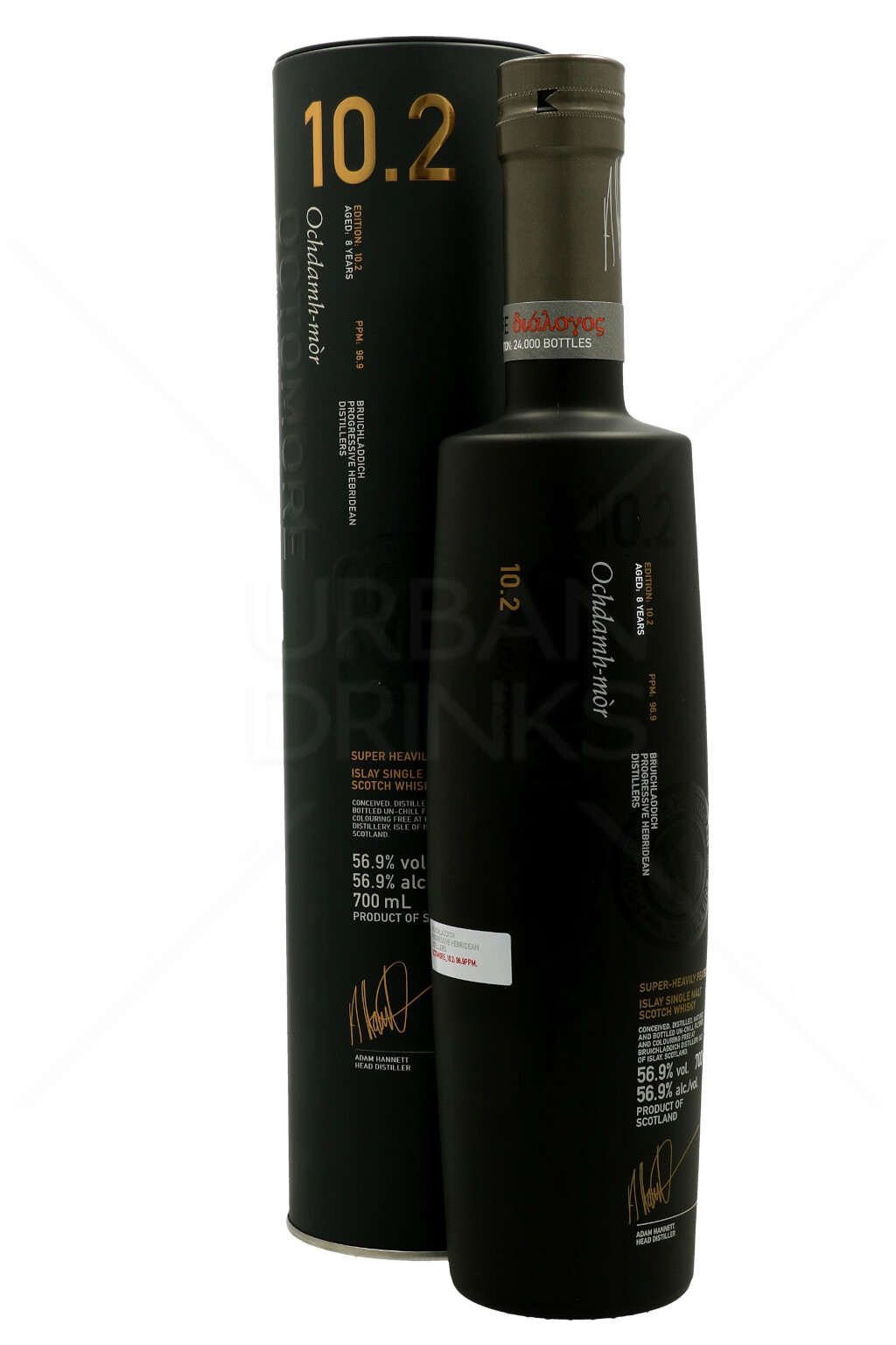 Bruichladdich Octomore 10.2 Scotch Malt Whisky 0,7L (56,9% Vol.)