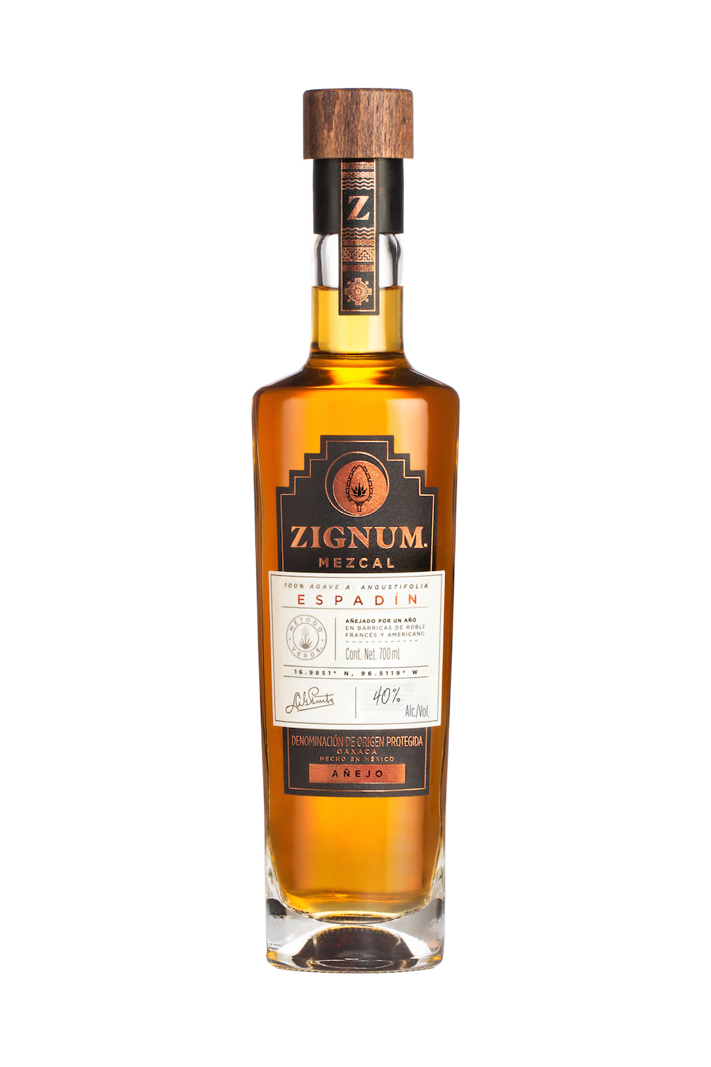 Zignum Añejo 0.7L (40% Vol.)