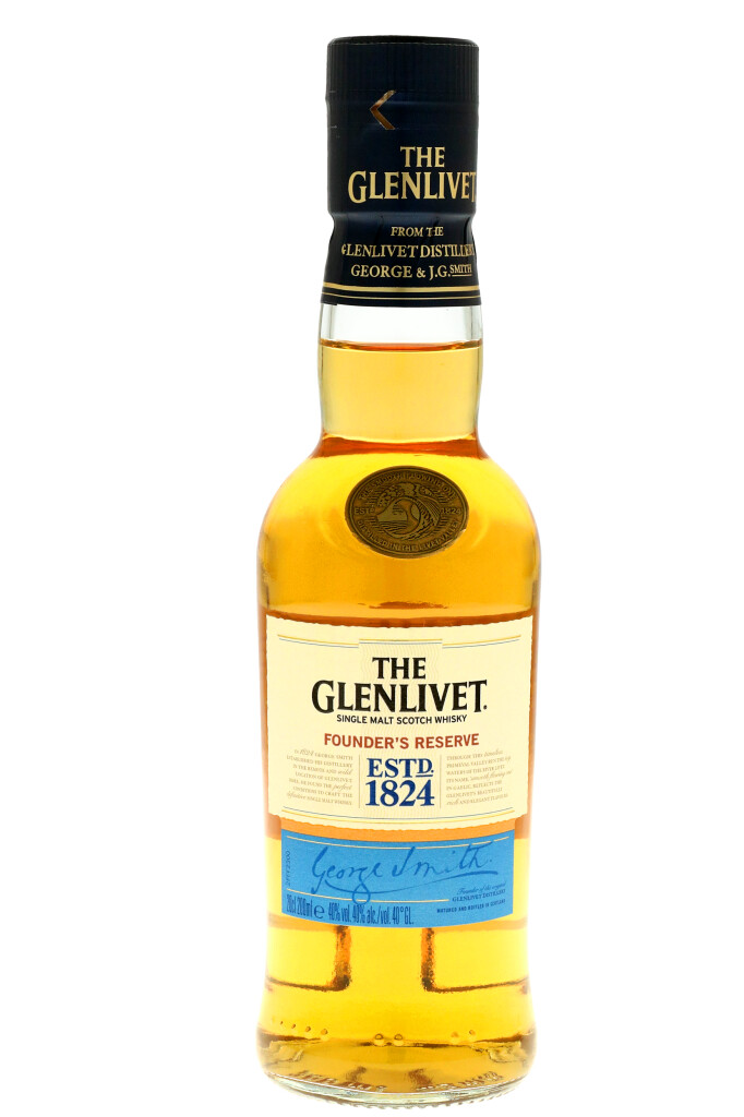The Glenlivet Founder's Reserve + GB 0.2L (40% Vol.)