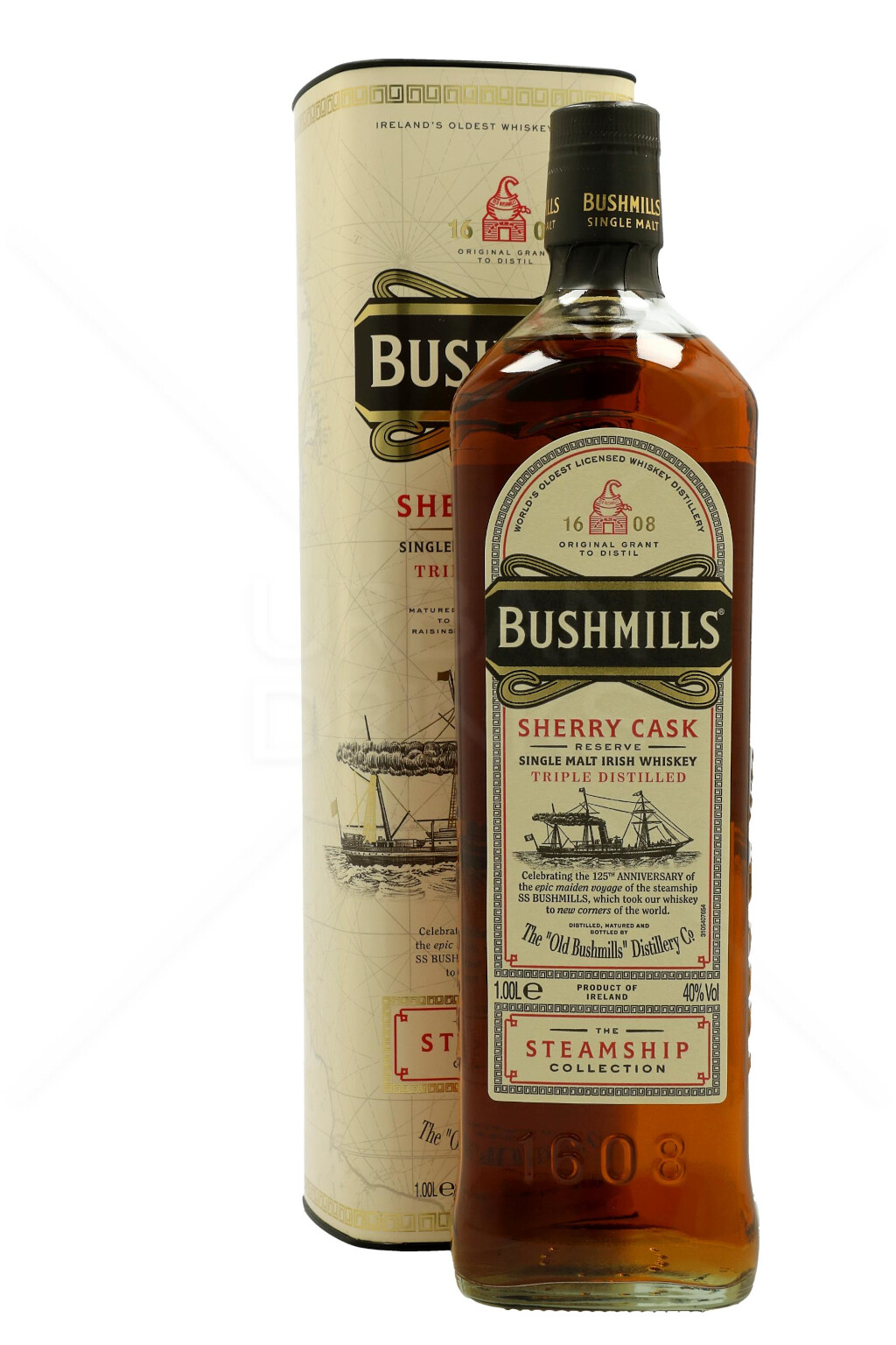 Bushmills The Steamship Col. Sherry Cask Irish Whiskey 1,0L (40% Vol.)