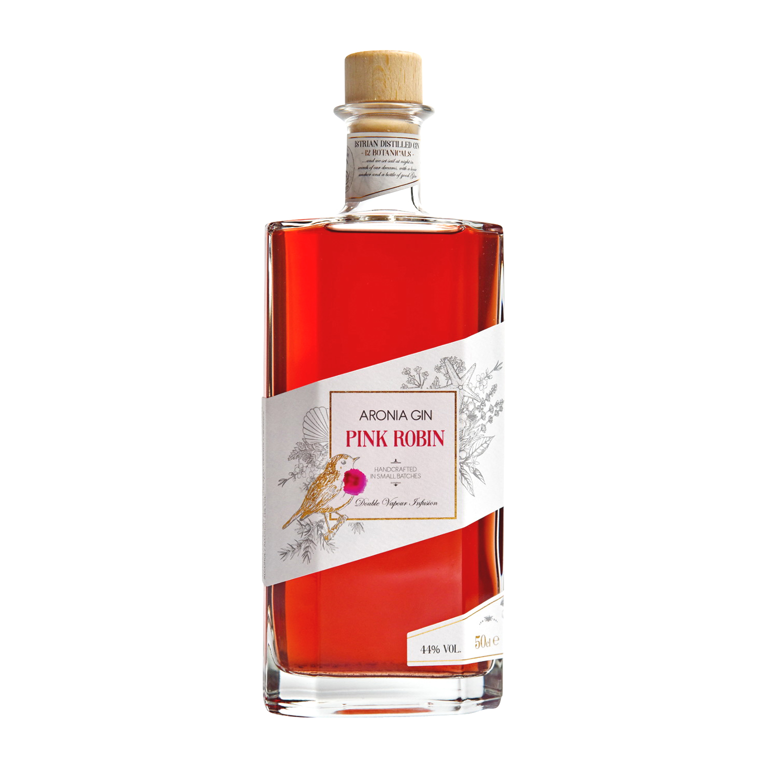 Pink Robin Aronia Gin 0.5L (44% Vol.)