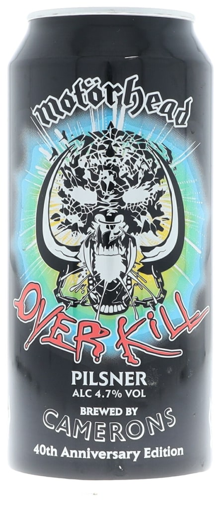 Motörhead Overkill Pilsner 0.44L (4.7% Vol.)
