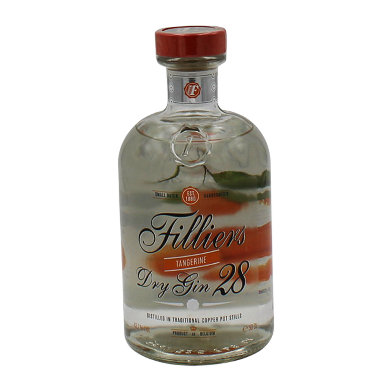 Filliers Dry Gin 28 Tangerine 0.5L (43.7% Vol.)