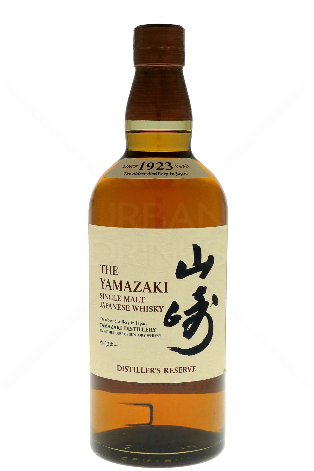 The Yamazaki Distiller's Reserve Single Malt Japanese Whisky 0,7L (43% Vol.)
